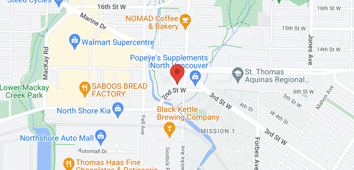 map of 623 723 W 3RD STREET
